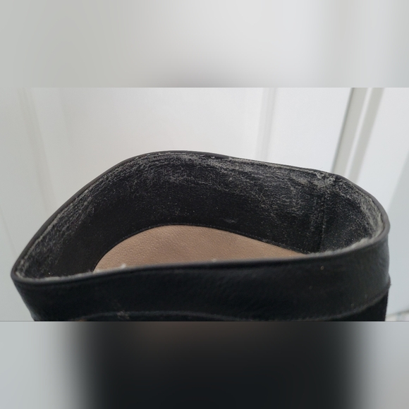 Siamanto black leather/suede boots size 8 ½ - Picture 12 of 15